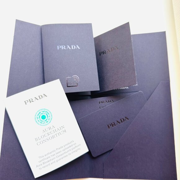 3681 PRADA DESIGNER EMPTY COMPLETE PACKAGING - Picture 3 of 6